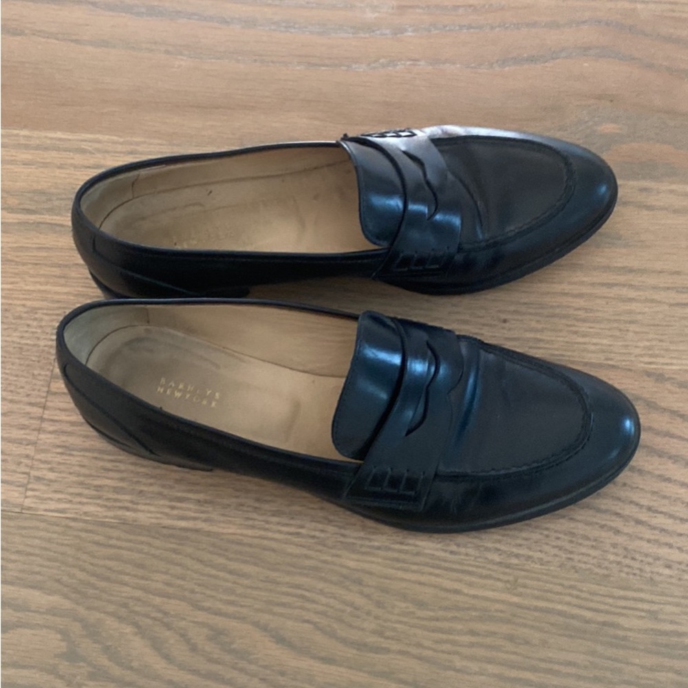Barney’s black loafers size 38